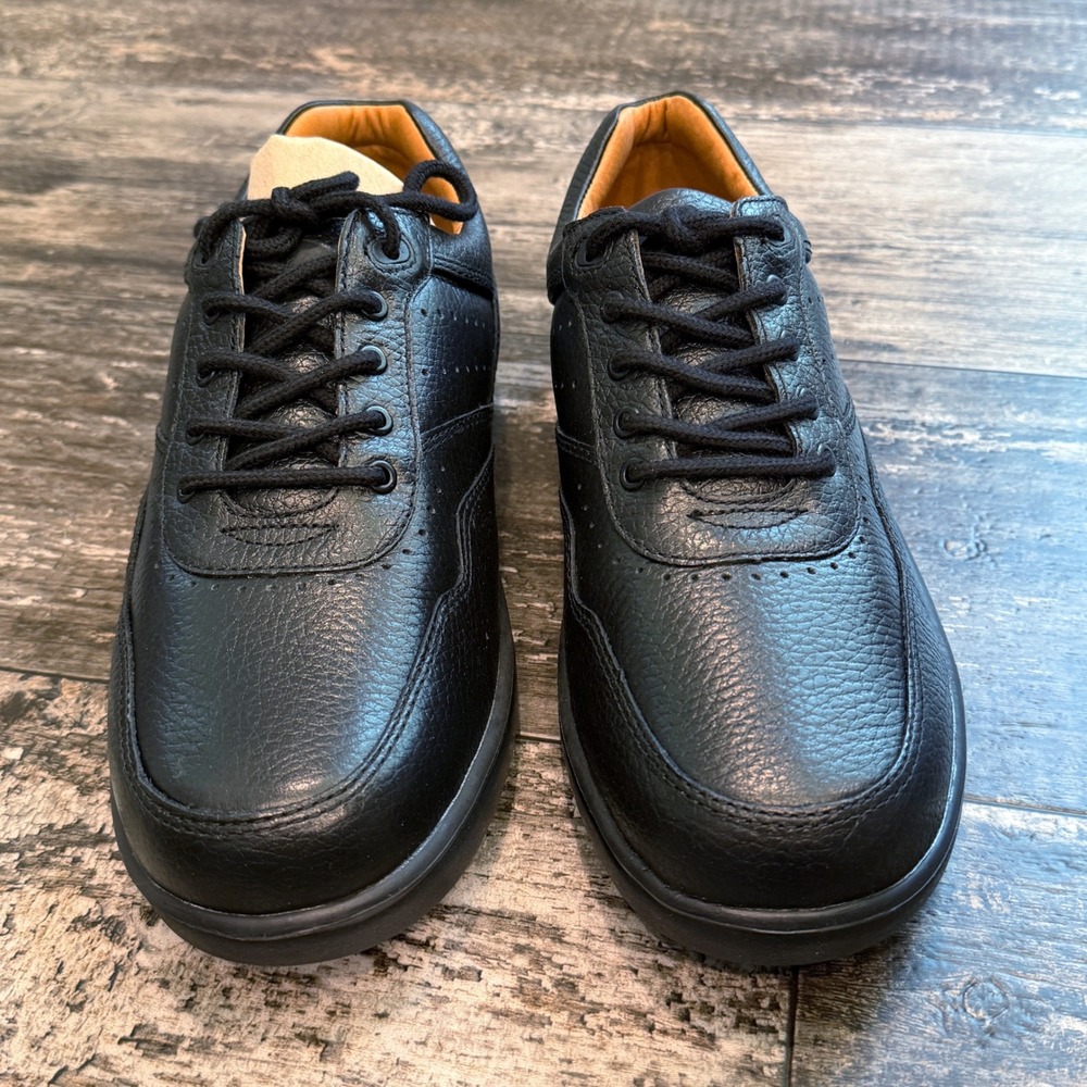 Dr.‎ Comfort Patty Black Leather Walking Shoes Comfort Womens Size 10EEE NEW - Picture 2 of 16